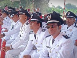 Kades Mekargading Kecamatan Sliyeg Ikuti Upacara HUT RI ke-79