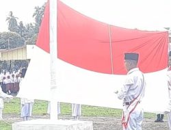 Semangat Kebersamaan dan Nasionalisme,Dusun Olas Gelar Upacara Gabungan HUT RI ke-79