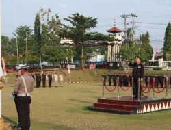 Upacara Peringatan HUT RI ke-79 Digelar Polres Lampung Utara