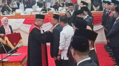 Anggota DPRD Kota Bandar Lampung Periode 2024-2029 Resmi Dilantik