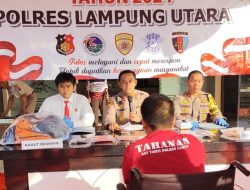 Polres Lampung Utara Tangkap Pembunuh Wanita Muda Dalam Kamar Kost