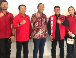 Iqbal Ardiansyah Terima Kunjungan Ketua PDI P Balam,Pastikan Kesiapan Maju Pilkada