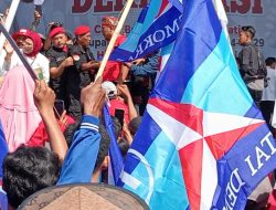 Deklarasi Partai Pendukung Nina-Tobroni, Ribu Masa Jadi Saksi