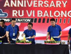 Potong Tumpeng dan Santuni Anak Yatim Bentuk Rasa Syukur Anniversary ke-30 Exor RU VI Balongan