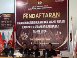 KPU Resmi Tutup Pendaftaran Cabup dan Cawabup Kabupaten SBB