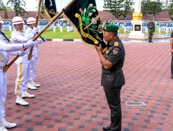 Sertijab Dirdik dan Darmentar Berlangsung Khidmat Dihadapan Gubernur Akmil