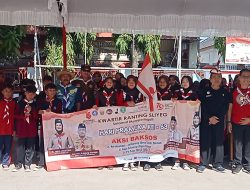 HUT Pramuka ke-63, Kwartir Sliyeg Bersih-bersih Sisir Jalan Raya