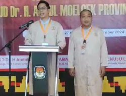 Egi-Syaeful Lolos Tes Kesehatan Cabup-Cawabup Lampung Selatan