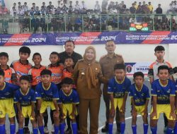 Eva Dwiana Buka Futsal Walikota Bandar Lampung Cup 2024