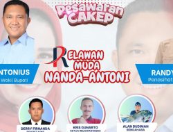 Relawan Muda Siap mengantarkan Kemenangan Paslon Nanda Antonius