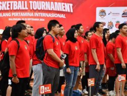 RU VI Balongan Jadi Tuan Rumah Turnamen Bola Basket se-PT KPI