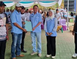 Bacabup Ali Rahman Kukuhkan Tim Laba-Laba Kecamatan Negara Batin dan Negeri Besar