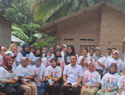 Jalin Silaturahmi,Bacawabup Antonius Turun ke Lapangan Temui Masarakat Pesawaran