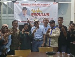 Delapan Awak Media Kunjungi Sekretariat Pemenangan Sedulur Mirza