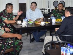 Kunjungi Akmil,Tim New Armada Diterima Gubernur
