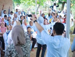 Mirzani Djausal Dan Cabup Pesawaran Nanda-Anton Tancap Gas Turun ke Desa