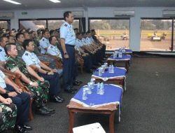 Briefing Demo Udara Gabungan HUT TNI ke-79 Dipimpin Kasau Dihadiri Kaskoopsud I