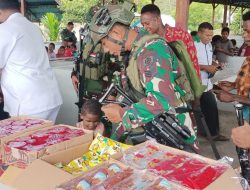 Satgas Habema Sosialisasi Atasi Stunting kepada Warga Krepkuri