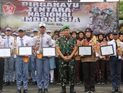 Kodim 0410/KBL Gelar Lomba PBB Tingkat Pelajar SMP dan SMA