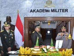 Wagub Akmil Terima Ucapan Selamat HUT TNI ke-79 dari Kapolresta Magelang