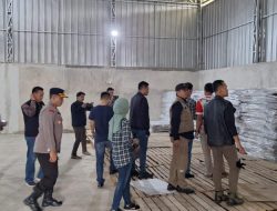Kepolisian Lampung,Bawaslu dan KPU Tinjau Gudang Logistik Pilkada di Pringsewu