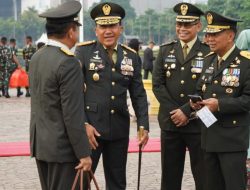 Gubernur Akmil Hadiri Peringatan HUT ke-79 TNI di Silang Monas