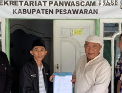 APK Paslon Nanda-Anton dirusak OTD,Relawan Lapor Panwascam