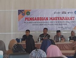 STKIP Majenang Beri Pelatihan PIRT Untuk UMKM Sale Pisang