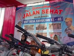 Ribuan Warga Ramaikan Gebyar Jalan Santai Ultah Desa Kamulyan ke-40