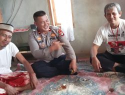 Dansubsektor Abung Pekurun Kunjungi Rumah Korban Pencurian Kendaraan Bermotor