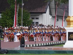Dampingi Kasad,Gubernur Akmil Sambut Presiden Prabowo Subianto