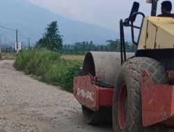 Dinas PUPR Kabupaten Pesawaran Perbaiki Jalan Desa Tanjungrejo dan Gunungsari