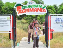 Siswa SLB Mutiara Hati Kunjungi Eduwisata Agrimania Binaan RU VI Balongan
