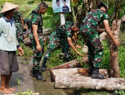 531 Taruna Akmil Tingkat II Praktek Binter di Kecamatan Tempuran