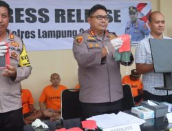 Kasus Perjudian dan TPPO Diungkap Polres Lampung Selatan