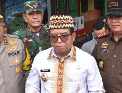 Danrem 043/Gatam,Kapolda dan Forkopimda Provinsi Lampung Tinjau Dua TPS di Bandar Lampung