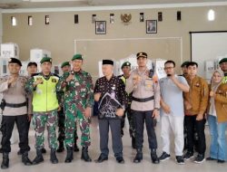 Kapolsek Paguyangan Laksanakan Apel Konsolidasi Pengamanan TPS