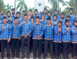 PNS Unit TNI Lampung Ikuti Upacara dan Ziarah Peringati HUT Korpri ke-53