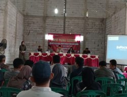 Panwascam dan Polsek Sliyeg Monitoring Pleno Terbuka Rekapitulasi Perolehan Suara