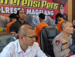 Polresta Magelang Beberkan Kasus Penyalahgunaan Sajam di Tiga Wilayah