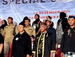 Abah Anton Hadiri Pasanggiri Pencak Silat Padepokan Dangiang Maung Bodas Siliwangi Sukabumi