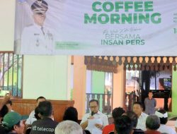 Bahas Persiapan Nataru,Pemkot Bekasi Adakan Coffee Morning dengan Puluhan Wartawan