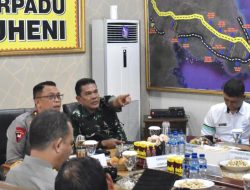 Danrem 043/Gatam dan Forkopimda Provinsi Lampung Apel Gelar Pasukan Pengamanan Nataru Tahun 2024