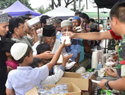 Kepedulian Akmil kepada Warga Magelang Diwujudkan dalam Jumat Berkah