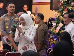 Pastikan Malam Natal Aman, Bupati dan Kapolres Demak Monitoring Gereja