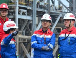 Tinjau RU VI Balongan,Wamen BUMN : Kilang Balongan Miliki Peran Penting