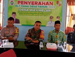 BLT DD Tahap Akhir Desa Way Melan Selesai Disalurkan kepada KPM