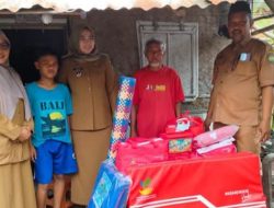 Sambangi Rumah Warga Kurang Mampu di Desa Sleman,Endang Ismiati: Masuk DTKS dan dapat Bansos BPNT