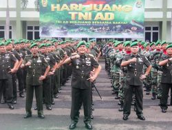 Dandim 0410/KBL Ikuti Upacara Peringatan Hari Jadi TNI AD