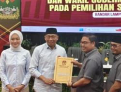 Sah, Mirza-Jihan Gubernur Lampung Terpilih Priode 2025-2030